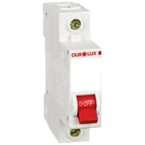 Disjuntor Monopolar 50A Ourolux