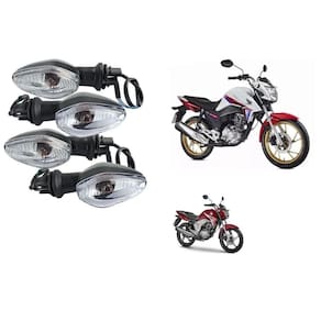Kit 4 Piscas Com Lâmpadas Cg Titan Fan 125 150 160 2014/21