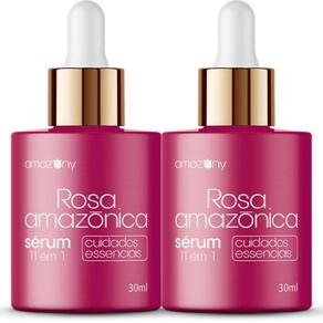 Sérum Rosa Amazônica 11 em 1 - Amazony 60ml