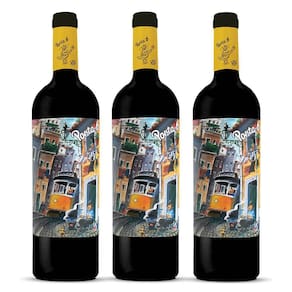 Kit 03 Unidades Vinho Porta 6 Tinto 750Ml