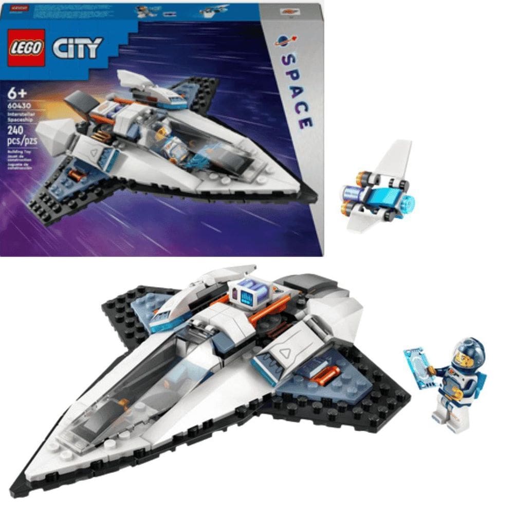 Lego City Space Nave Espacial Interestelar 240 Peças 6+60430
