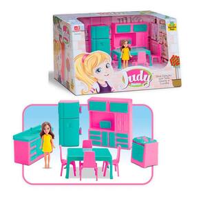 Brinquedo Casinha De Boneca Judy Home Cozinha Infantil