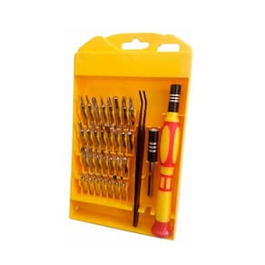 Kit De Ferramentas Com 33 Mini Chaves Para Manutenção
