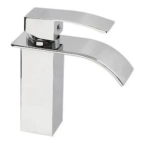 Torneira Monocomando Cascata Bica Baixa Inox ½