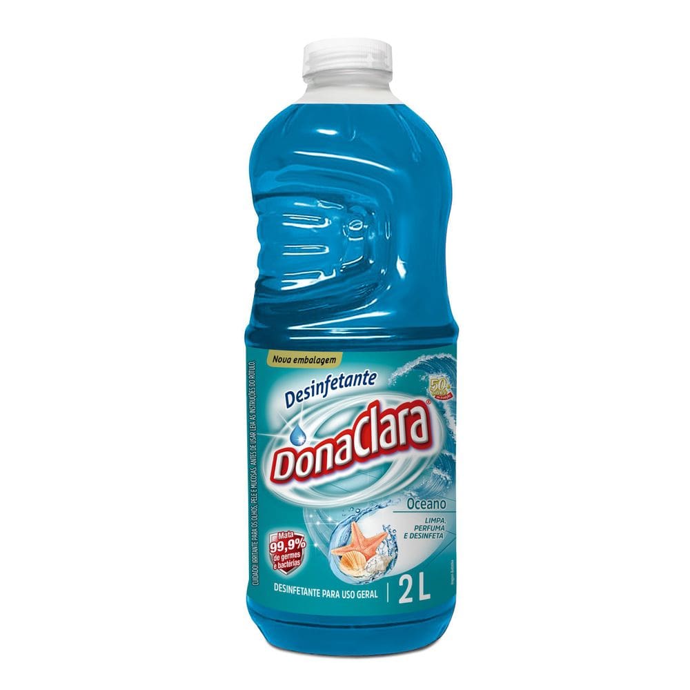 Desinfetante D. Clara Ocean 2 L