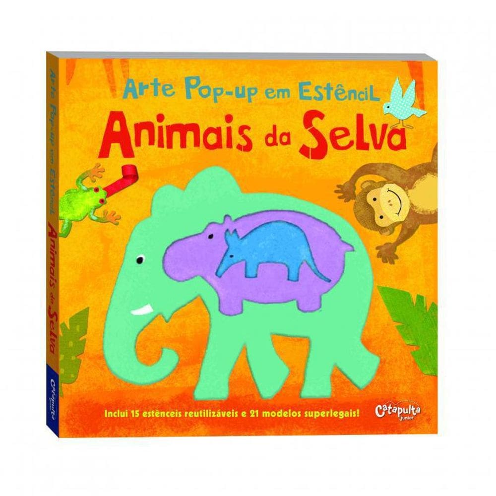 Livro Animais Da Selva