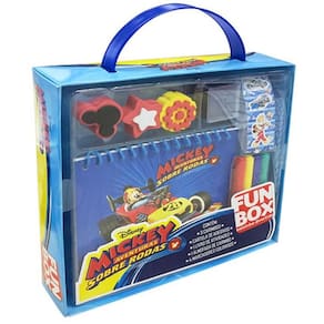 Livro Mickey Aventuras Sobre Rodas - Fun Box