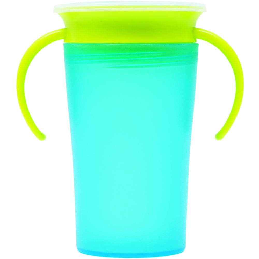 Copo de treinamento 360 com alça azul