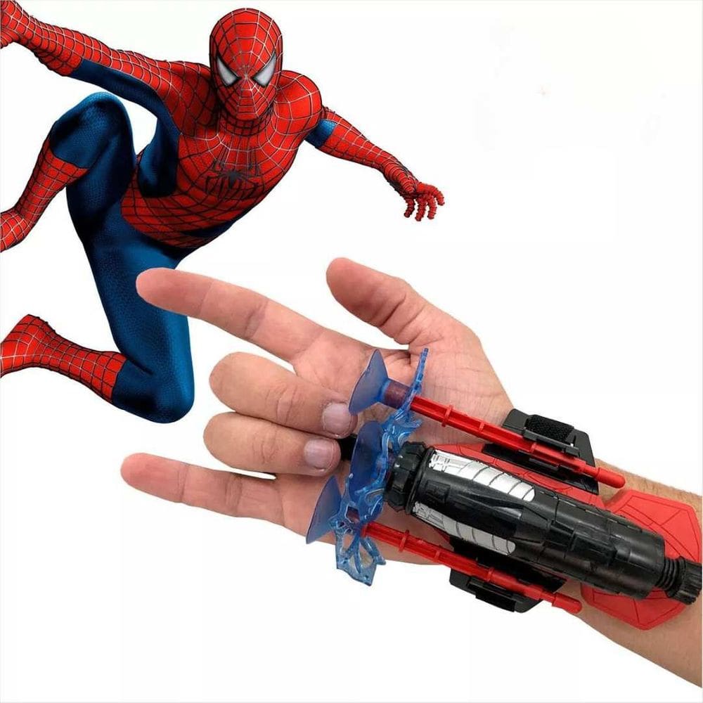 Luva Lança Teia Homem Aranha Brinquedo