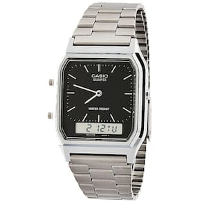 Relógio Casio Analógico/Digital AQ-230A - Prateado