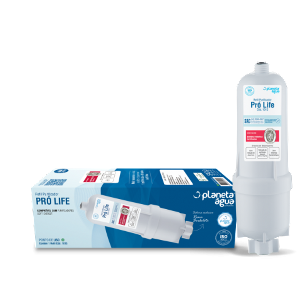Refil Purificador Pró Life Planeta Água