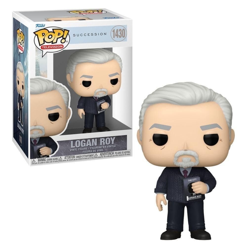 Boneco Funko Pop Succession - Logan Roy