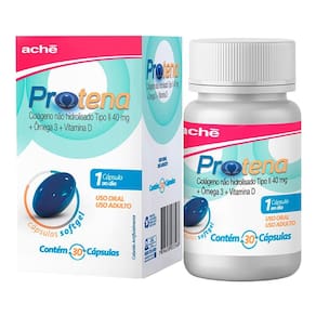 Protena 60 Cápsulas Colágeno + Ômega 3 + Vitamina D