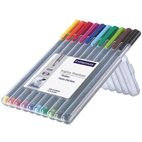 Marcador Fino Staedtler Triangular para Desenho