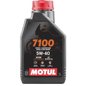 7100 5w40 Óleo para Motor de Moto 100% Sintético Motul 1L 4T