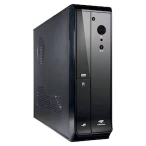 Gabinete Slim C3Tech Dt-110Bk, Fonte 200W, Micro Atx, Preto