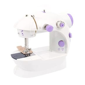 Maquina De Costura Mini Domestica Led Portátil Bivolt Luz