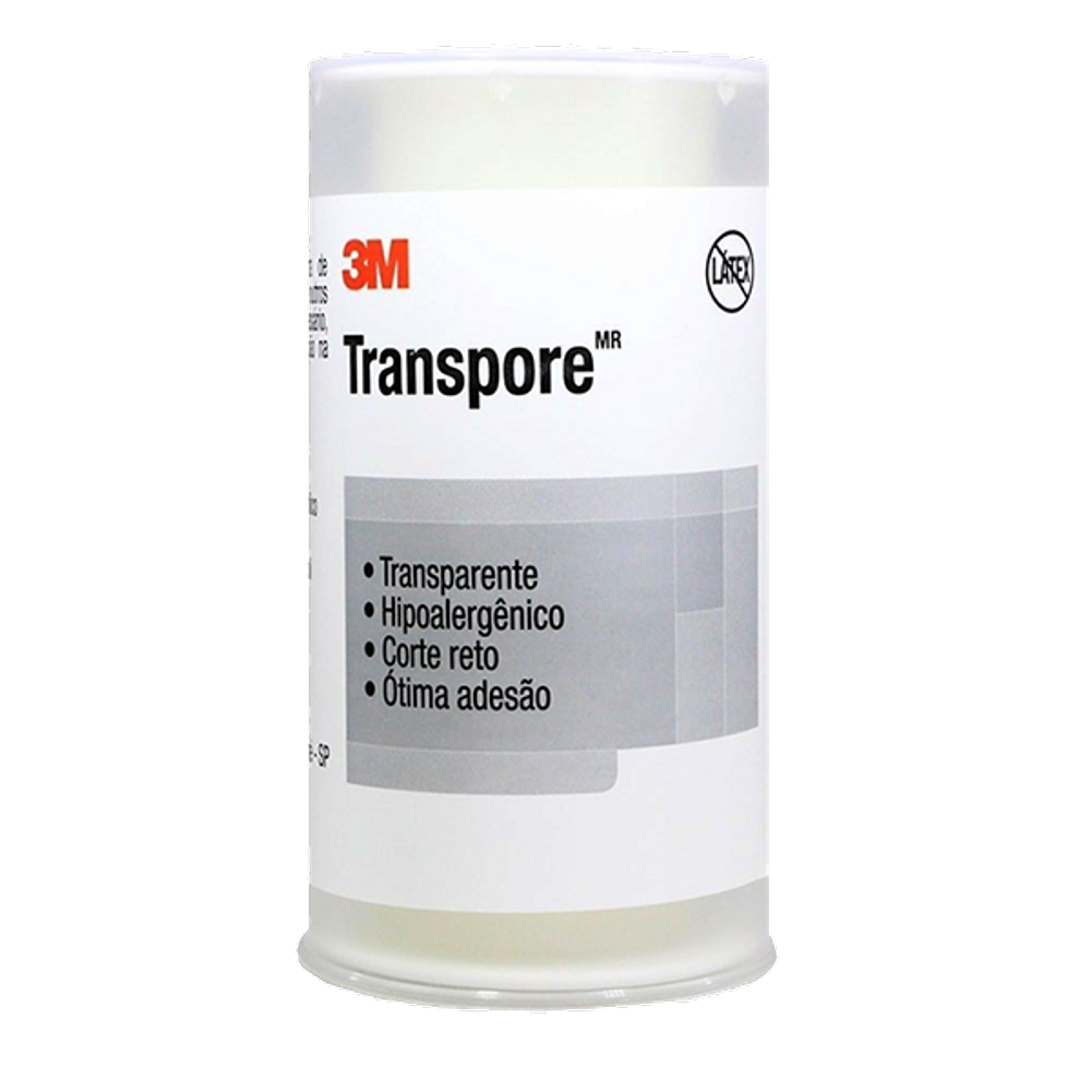 Transpore 100mm X 4.5m c/ Capa - 3M