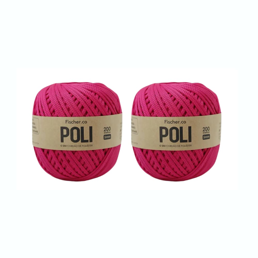 Kit 2 Fio Poli Pink Fischer
