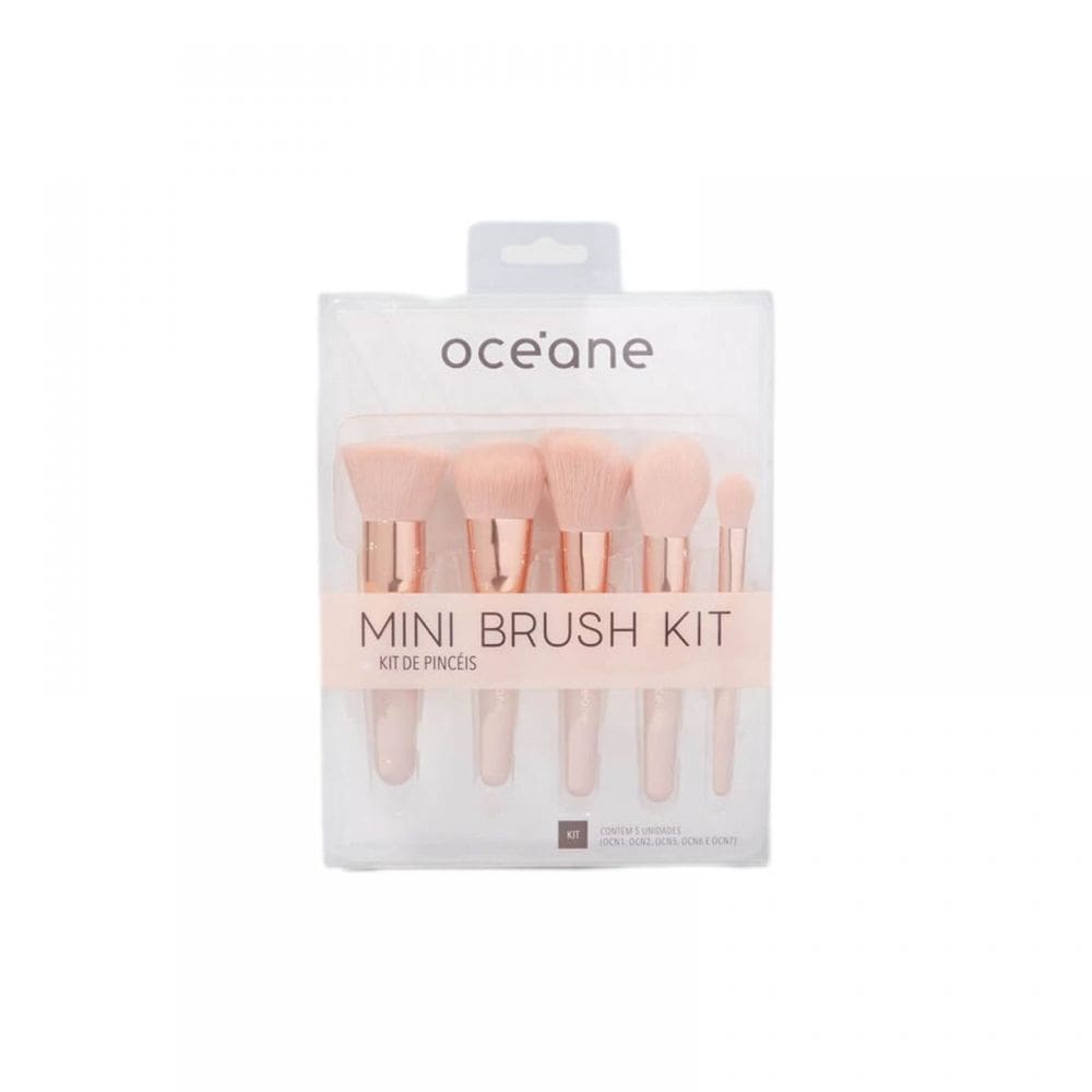 Mini kit com 5 Pincéis - Oceane