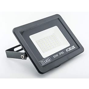 Refletor LED 50W Bivolt Luz Branca (6.500K) Foxlux