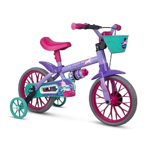 Bicicleta Infantil Com Rodinhas Aro 12 Cecizinha - Nathor