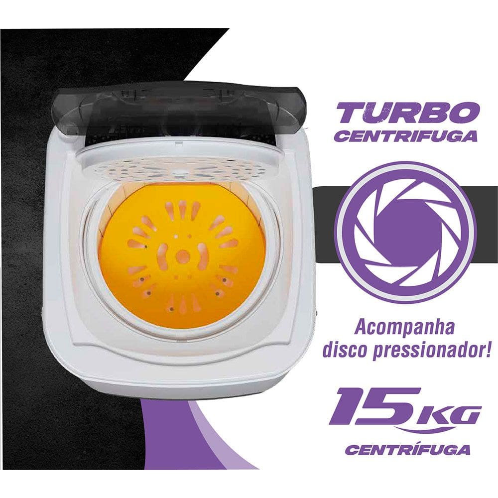 Centrífuga de Roupas 15Kg com Timer Praxis | Casas Bahia