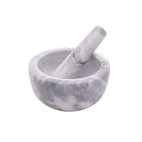 Pilão e Socador 12 cm em Mármore Marin Lyor