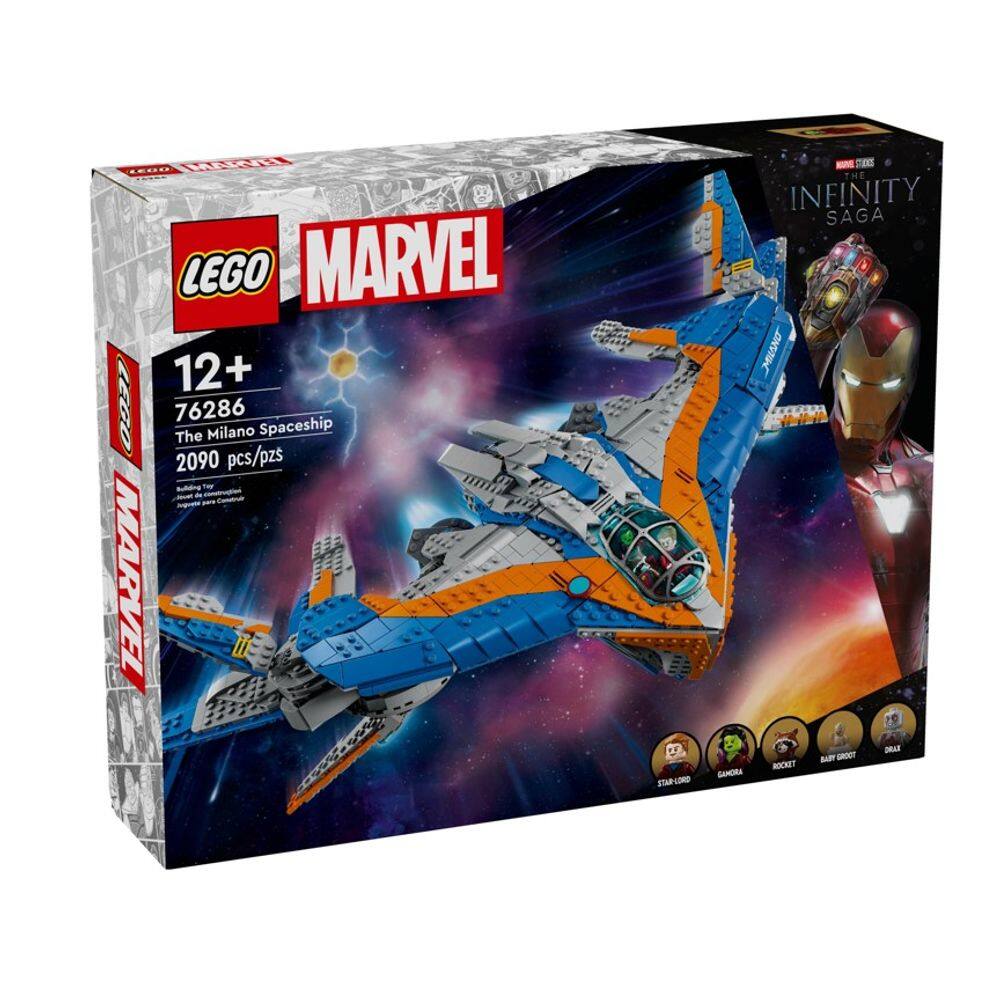 Lego Marvel Guardiões Da Galáxia A Milano - 76286 | Casas Bahia