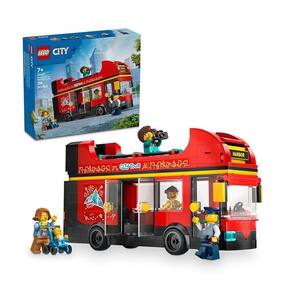 Lego City Ônibus Turístico Vermelho de Dois Andares - 60407