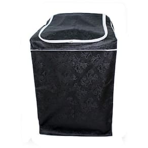 Capa Maquina De Lavar Com Zíper Electrolux, Brastemp - Preto