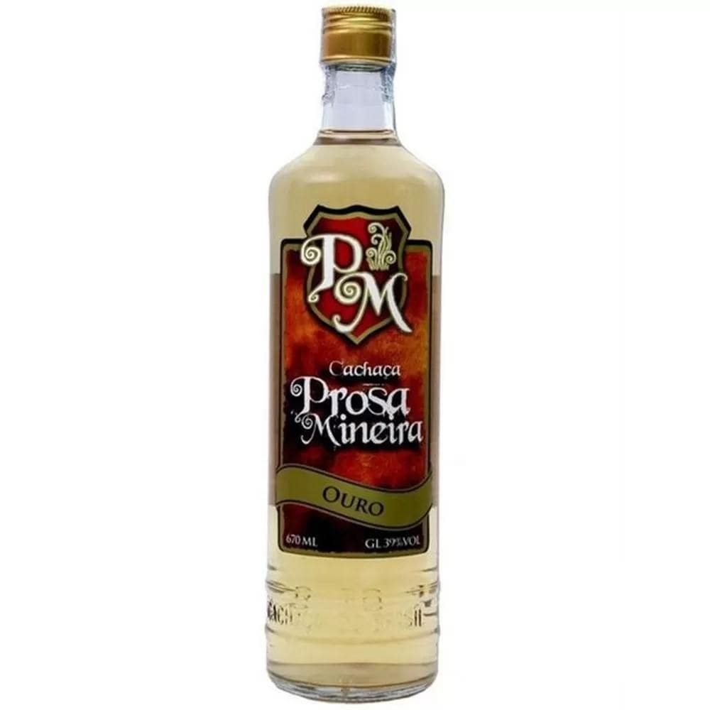 Cachaça Prosa Mineira Amburana Envelhecida 700ml