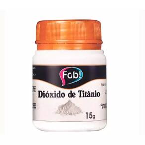 Dióxido de Titânio 15g Fab!