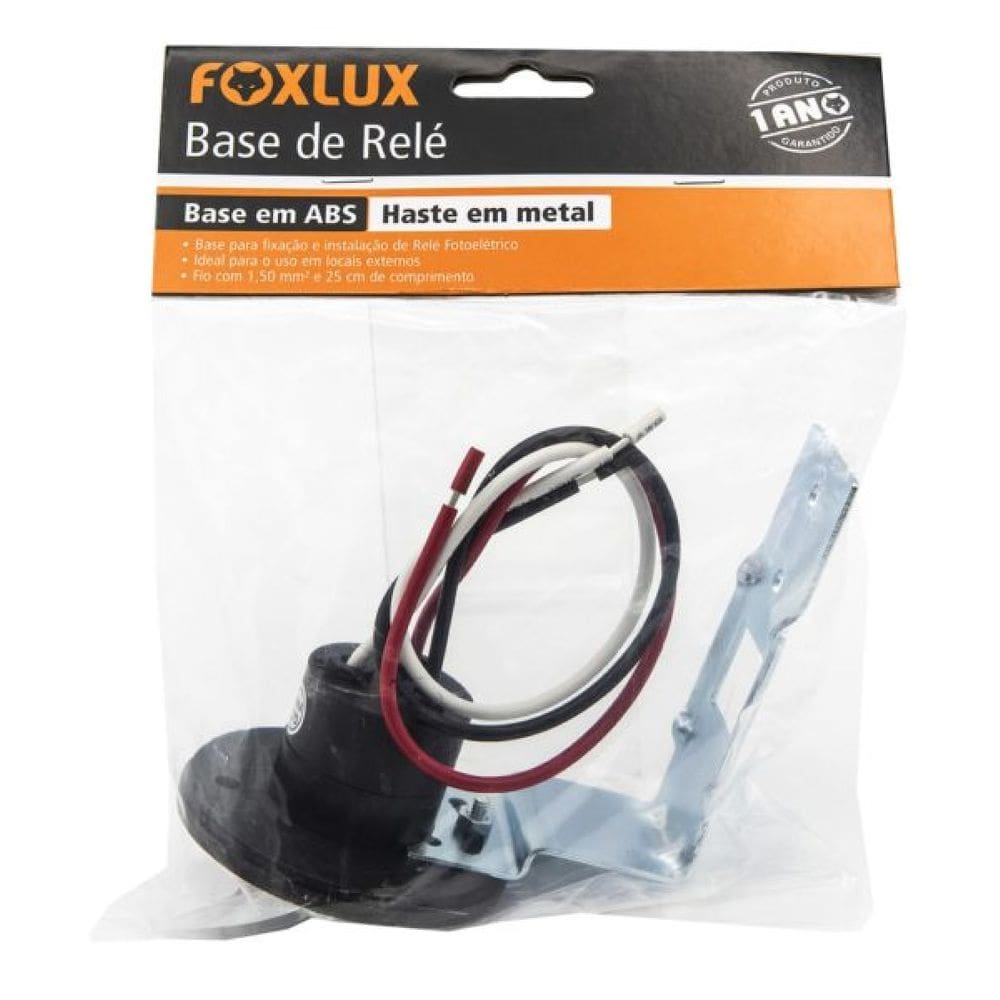 Base para Relé Fotoelétrico Ajustável Foxlux