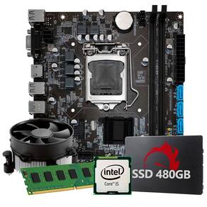 Kit Upgrade Intel Core I5 7 Geração, 16Gb Ram, Ssd 480Gb,