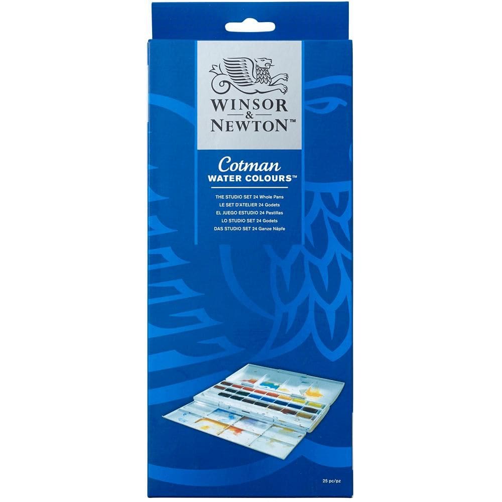 Aquarela Winsor & Newton Cotman - 25 Peças
