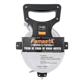 Trena de Fibra de Vidro 50 M X 13 Mm Aberta Famastil