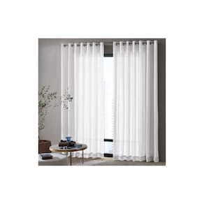 Cortina Bella Janela 540x250 cm Duplex Napoles Branco