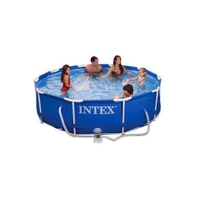Piscina Estrutural Intex 4.485L Com Bomba Filtrante 220V