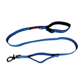 Guia Kong Traffic Leash 1,5M Azul M Refletivo Para Cachorro