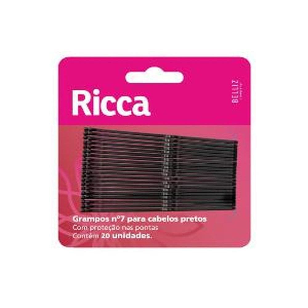 Ricca Grampo Preto Tamanho 7