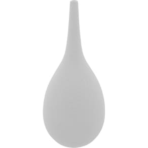 Vaso Decorativo Enfeite Casa Cerâmica 15x15x15cm Branco