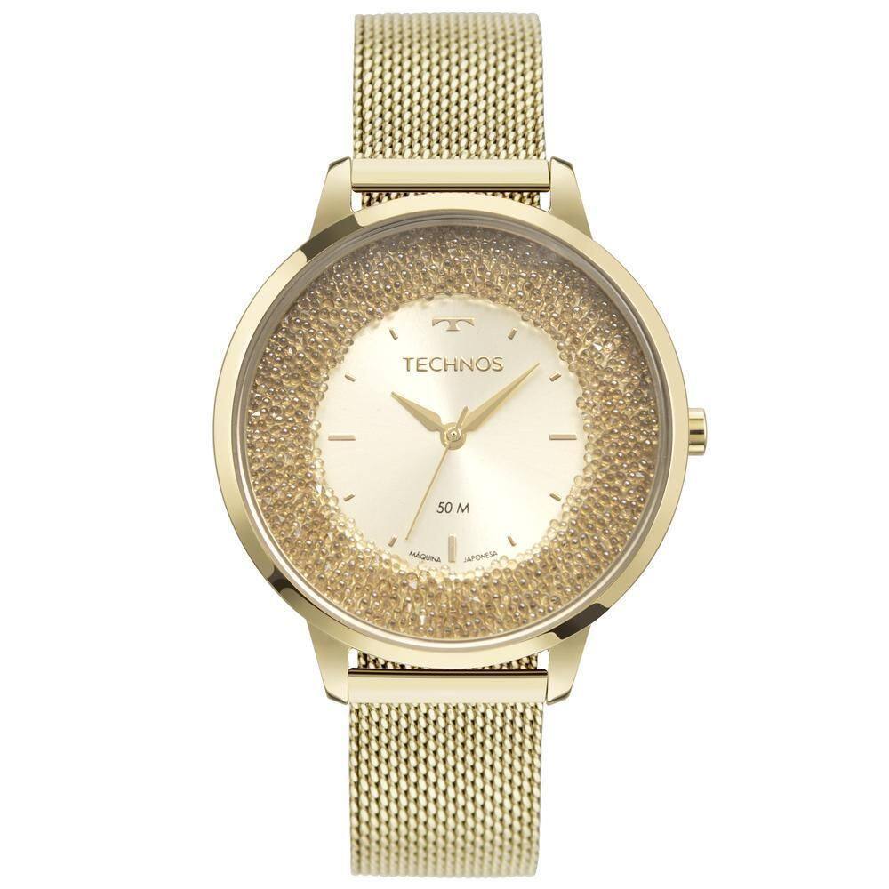 Relógio Feminino Technos Crystal 2035Mwo1X