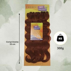 Cabelo Bio Orgânico Doris 55Cm 300G Entrelace
