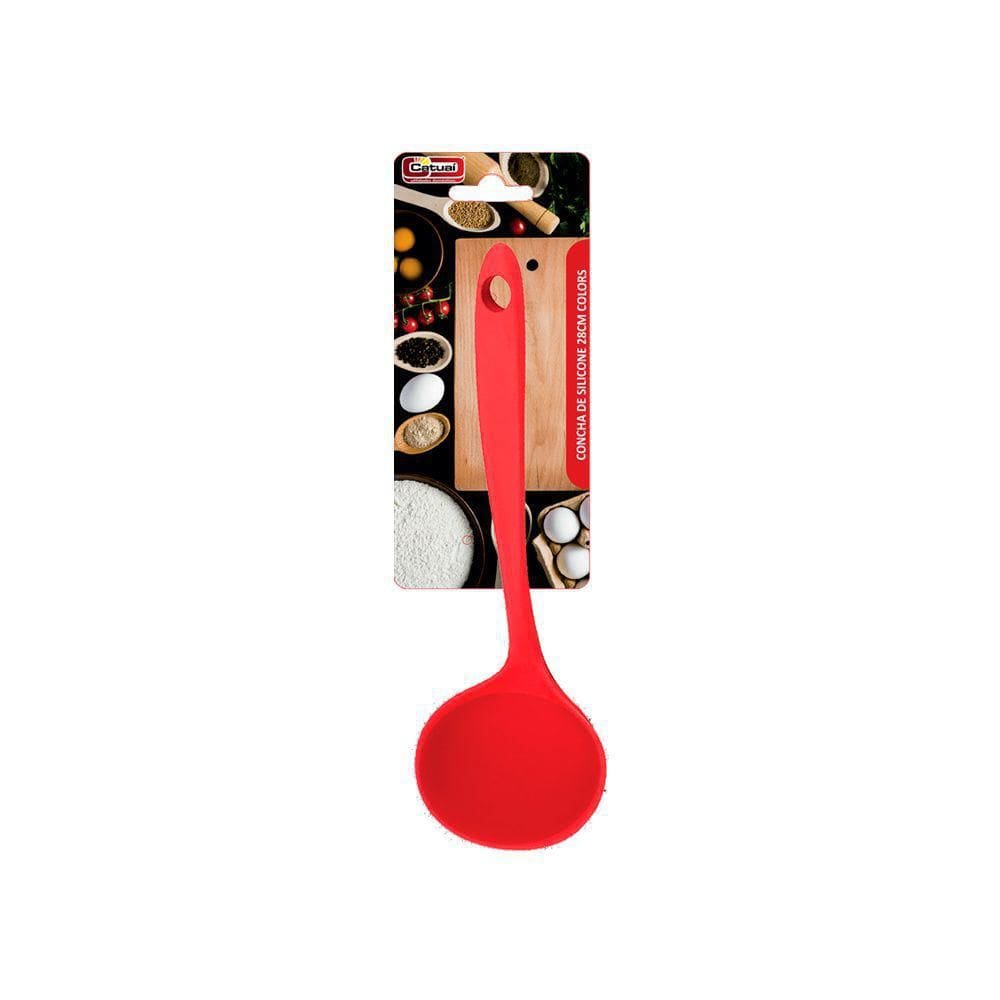 Concha De Silicone 28Cm Vermelho