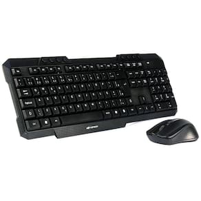 Kit C3 Tech Teclado E Mouse Usb Abnt2 Preto Sem Fio K-W10Bk Homologação: 149822010251