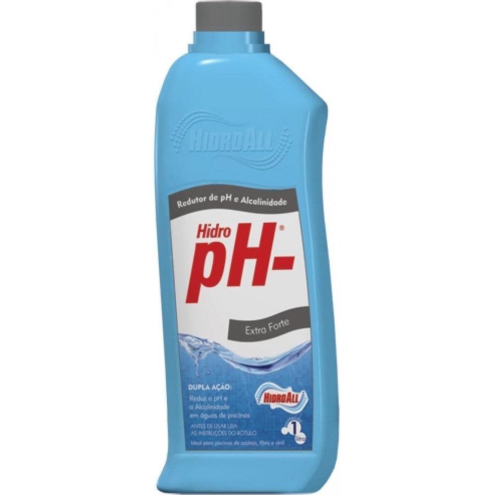 Redutor De Ph E Alcalinidade Hidroall 1 Lt