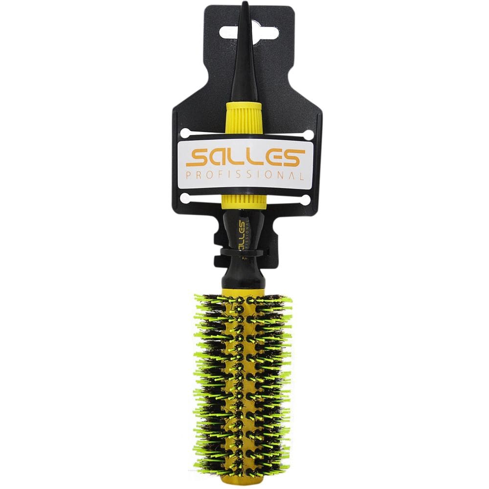 Escova De Cabelo Cerâmica Cerdas De Javali E Nylon 23Mm Nº02