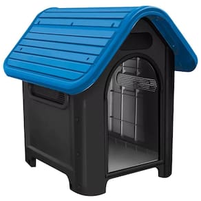 Casa Para Cachorrinhos Dog Home N4 Resistente Pet Azul