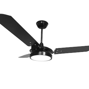 Ventilador De Teto Valen Ventex Preto 127V Led